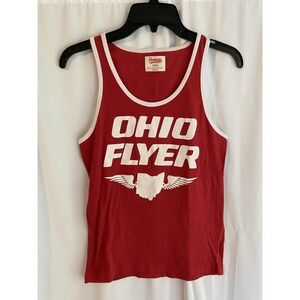 Homage Ohio Flyer Red Tank Top size Small